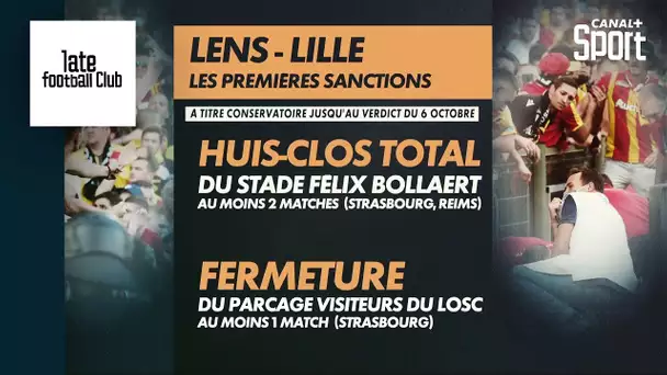 Lens / Lille : les premières sanction - Ligue 1 Uber Eats