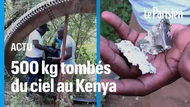 Un débris d'engin spatial tombe sur un village au Kenya