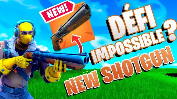 DÉFI IMPOSSIBLE? TOP 1 AU FUSIL A POMPE DOUBLE UNIQUEMENT ! DEFI IMPOSSIBLE ?! Fortnite Saison 5