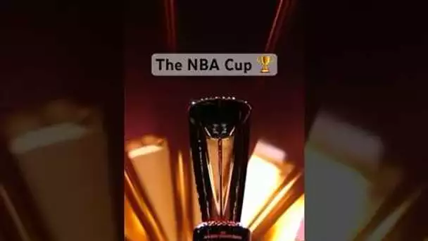 The NBA Cup is Revealed for the First Time EVER! 🏆 | #Shorts