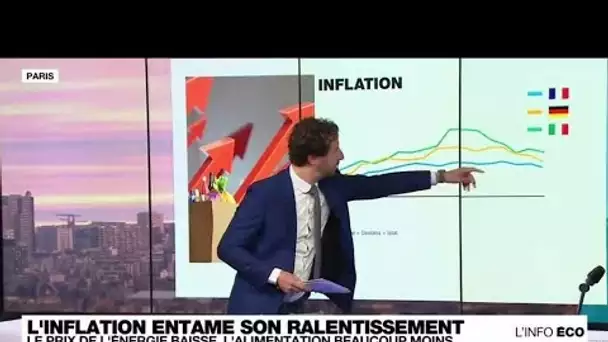 L'inflation entame sa décrue en Europe • FRANCE 24