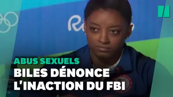 "Combien vaut une petite fille", le témoignage poignant de Simone Biles au Congrès