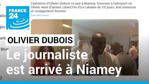 Olivier Dubois libéré : le journaliste français est arrivé à l'aéroport de Niamey • FRANCE 24