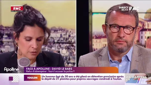 Le Bars : "J'aimerais savoir ce qu'il se dit sur les ondes radios internes de la police"