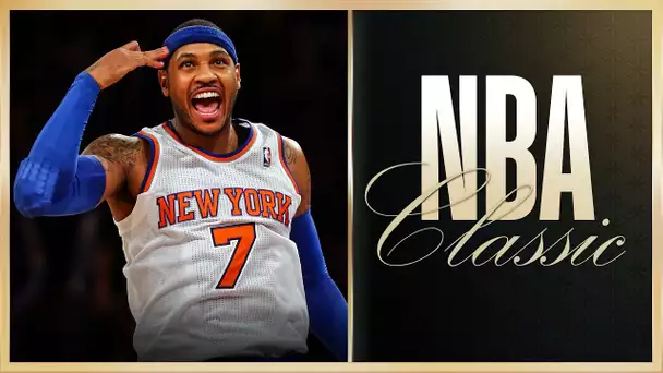 Bobcats @ Knicks: Melo's 62 PTS set Knicks and MSG records (Jan 24, 2014) #NBATogetherLive