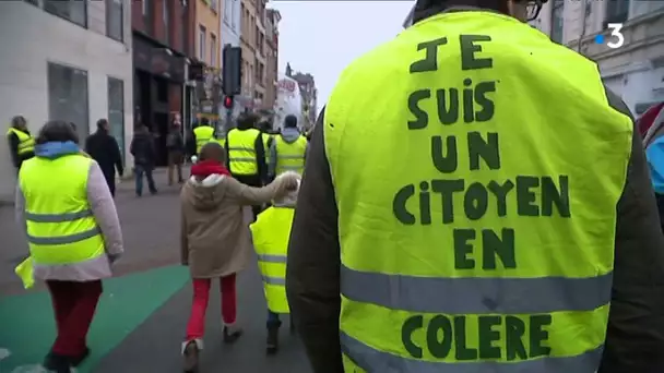 Gilets jaunes, Acte VII : 500 personnes dans les rues à Lille