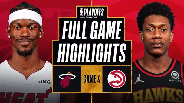 #1 HEAT at #8 HAWKS | FULL GAME HIGHLIGHTS | April 24, 2022