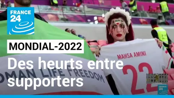 Des heurts entre supporters iraniens en marge de la Coupe du monde • FRANCE 24