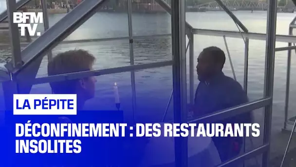 Déconfinement: des restaurants insolites