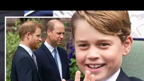 Le prince George suivra les traces du prince William et du prince Harry en grandissant