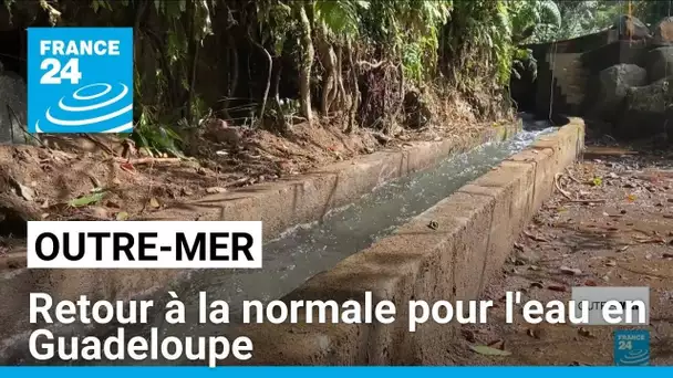 Guadeloupe : l'eau de nouveau potable après la pollution causée par la tempête Ernesto