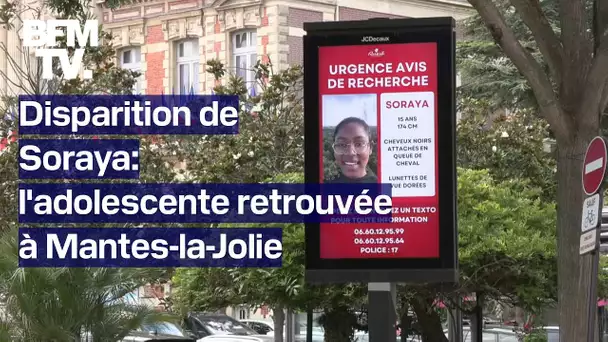 Soraya, 15 ans, retrouvée à Mantes-la-Jolie après quinze jours de disparition
