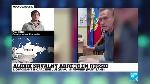 Alexeï Navalny : l'opposant russe incarcéré jusqu'au 15 février