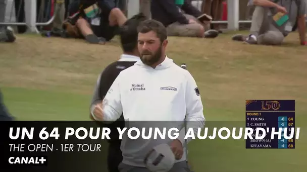 Cameron Young termine sa journée en leader - The Open 1er tour