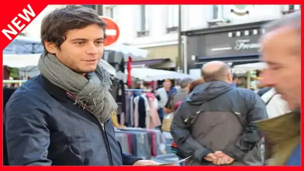 ✅  Gabriel Attal ose une blague coquine sur les cabines d'essayage