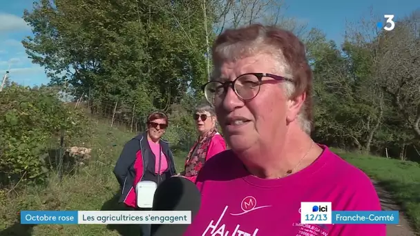 Haute-Saône : les agricultrices se mobilisent pour "Octobre Rose"