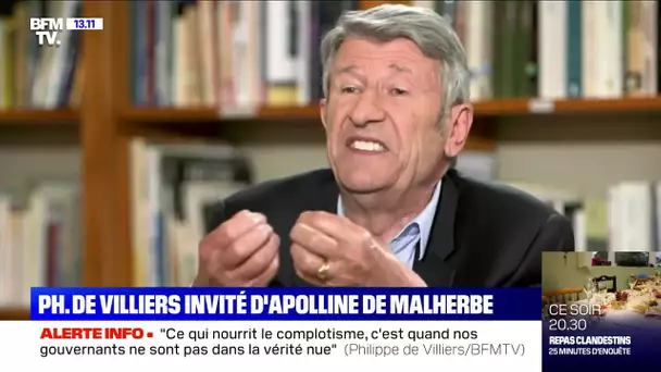 Philippe de Villiers était l'invité d'Apolline de Malherbe