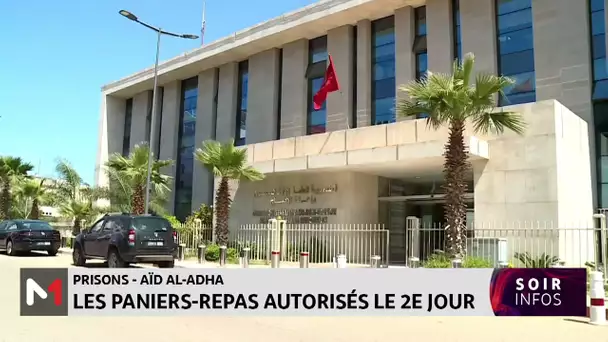 La DGAPR autorise les détenus à recevoir un panier-repas à partir du 2ème jour de l'Aïd Al-Adha