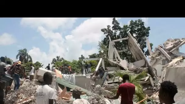 Un puissant séisme en Haïti fait plusieurs centaines de morts • FRANCE 24