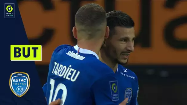 But Yoann TOUZGHAR (22' - ESTAC) FC LORIENT - ESTAC TROYES (1-1) 21/22