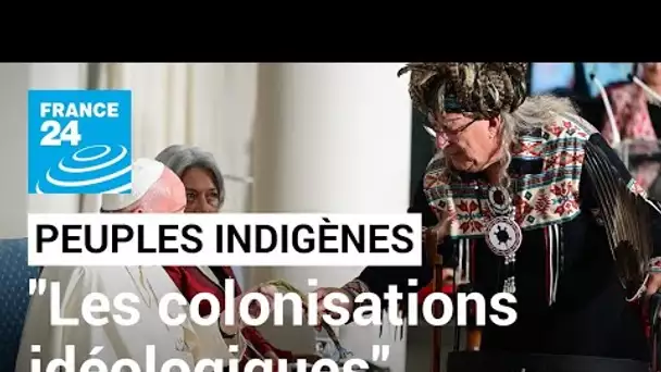 Peuples indigènes : à Québec, le pape François dénonce les "colonisations idéologiques" • FRANCE 24