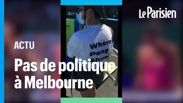 Open d’Australie : les tee-shirts « Où est Peng Shuai ? » interdits