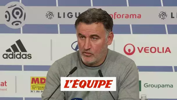 Galtier «On a bien respecté le plan de jeu» - Foot - L1 - OL