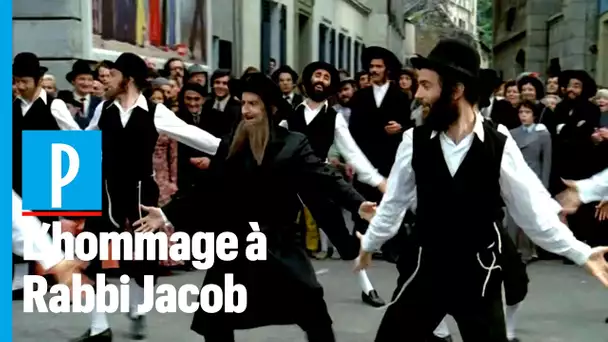 Des dizaines de fans dansent comme Rabbi Jacob