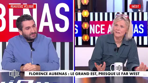 Florence Aubenas : le grand est, presque le Far West - Clique, à 20h25 en sur CANAL+