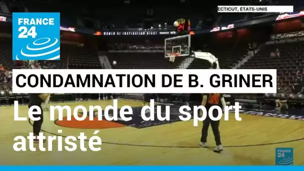 Condamnation de Griner : le monde du sport, attristé, appelle à "libérer BG" • FRANCE 24