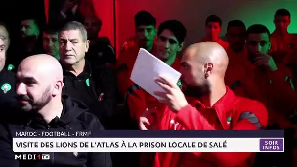 FRMF : visite des Lions de l´Atlas à la prison locale de Salé