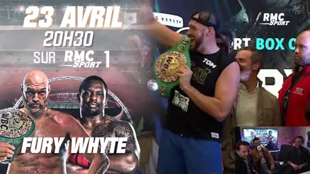 Boxe : l'énorme pesée entre Fury et Whyte avant le combat de l'année