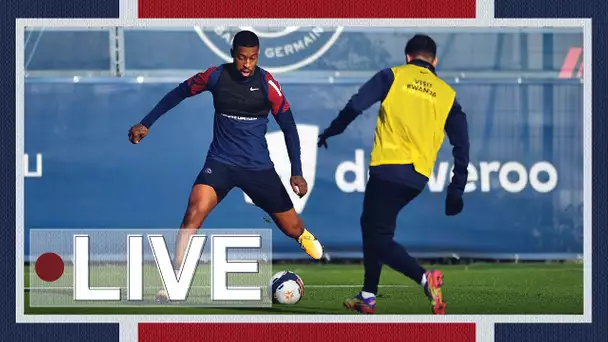 ⚽️ L'entraînement veille de Paris Saint-Germain - Montpellier HSC  🔴🔵