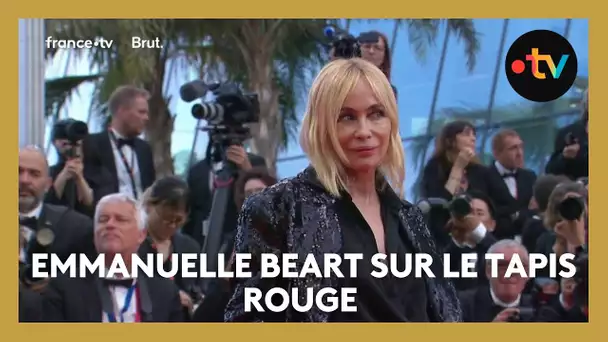 #Cannes2024. Emmanuelle Beart sur le tapis rouge