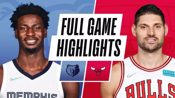 GRIZZLIES at BULLS | NBA PRESEASON FULL GAME HIGHLIGHTS | October 15, 2021