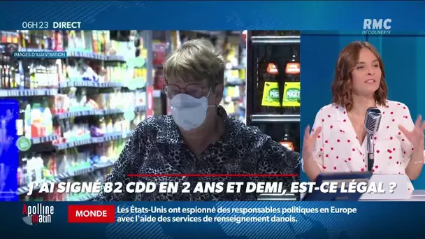 J'ai signé 62 CDD en deux ans: est-ce légal ?