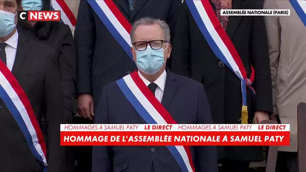 La minute de silence des députés en hommage à Samuel Paty