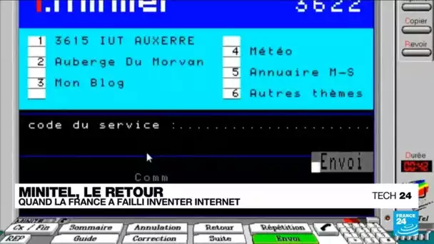 Le retour du Minitel, l'invention française qui a fait rater Internet à la France • FRANCE 24