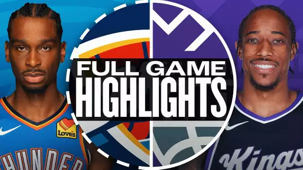 THUNDER at KINGS | FULL GAME HIGHLIGHTS | November 25, 2024