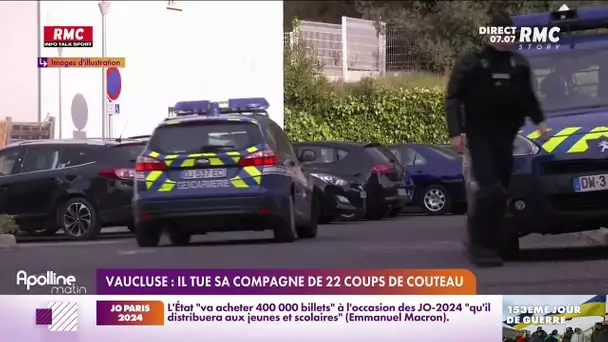 Meurtre d'une quinquagénaire, par son compagnon, de 22 coups de couteau