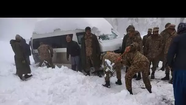 Tempête de neige au Pakistan : plus d'une vingtaine de victimes