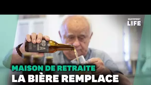 Dans cette maison de retraite, on ne fait pas de mots croisés, on brasse de la bière