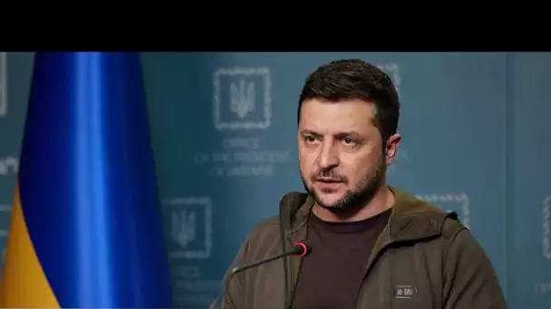 Zelensky annonce le début de l'offensive russe dans l'est de l'Ukraine