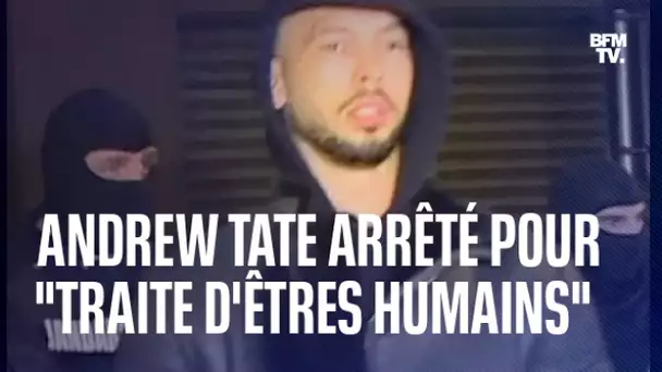 L'ancien kickboxeur Andrew Tate arrêté en Roumanie pour traite des êtres humains