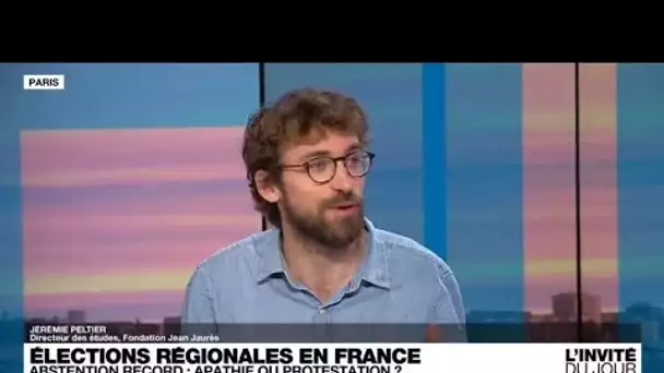 Jérémie Peltier : "On vit dans un moment apathique vis à vis de la démocratie"