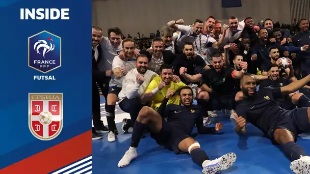 Futsal : Les coulisses de la victoire historique face à la Serbie (2-0)