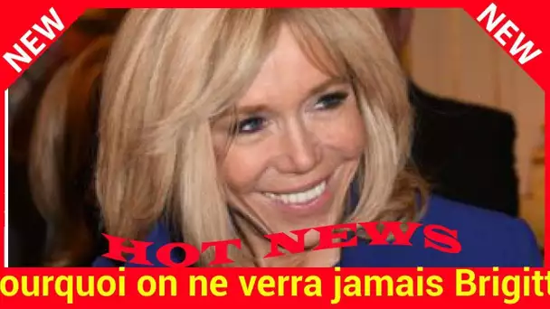 Pourquoi on ne verra jamais Brigitte Macron “en tongs et jogging”