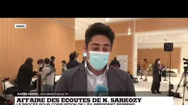 Affaire des "écoutes" de Nicolas Sarkozy : l'ex-président dénonce des infamies