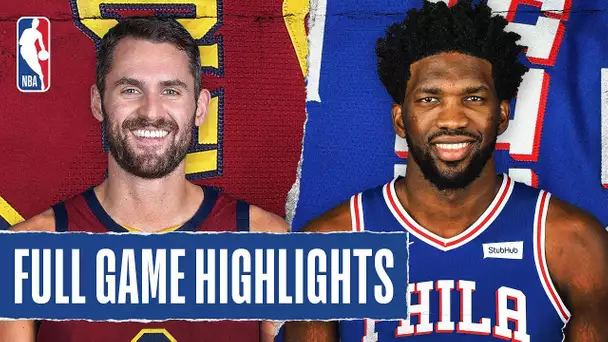 CAVALIERS at 76ERS | FULL GAME HIGHLIGHTS | November 12, 2019