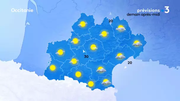 Météo de ce lundi : froid avec du soleil à l'ouest et quelques gouttes sur le golfe du Lion